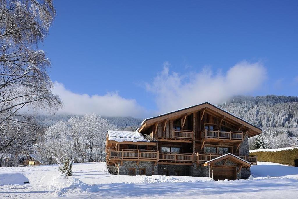 Chalet Le Prariand - Megève Exteriör bild